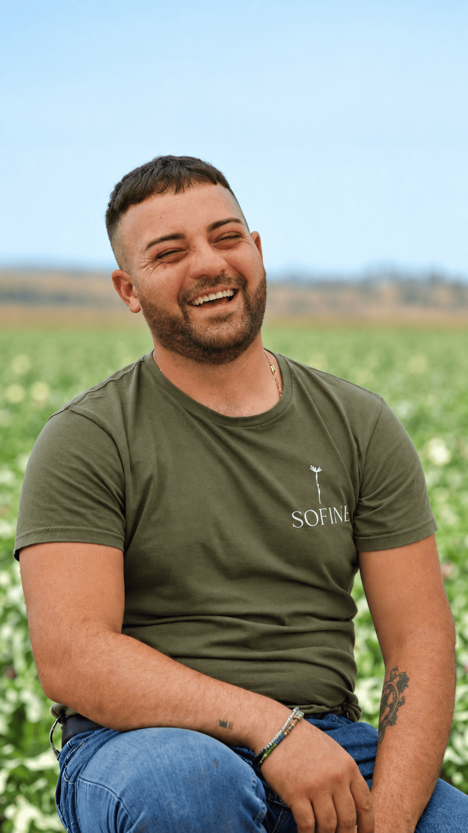 Eugenio Vitale, operaio di campo specializzato in manutenzione dei mezzi agricoli