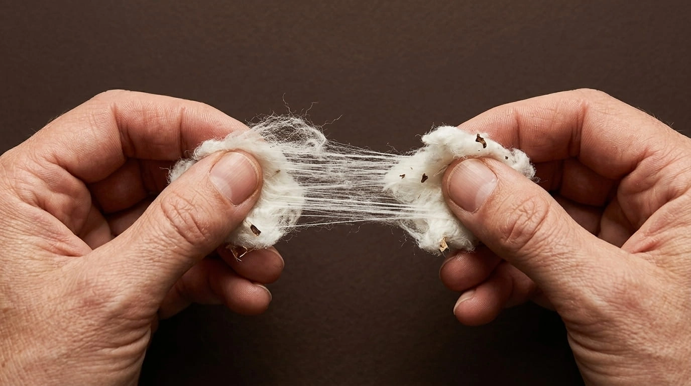 Analisi della lunghezza e delle caratteristiche della fibra di cotone
